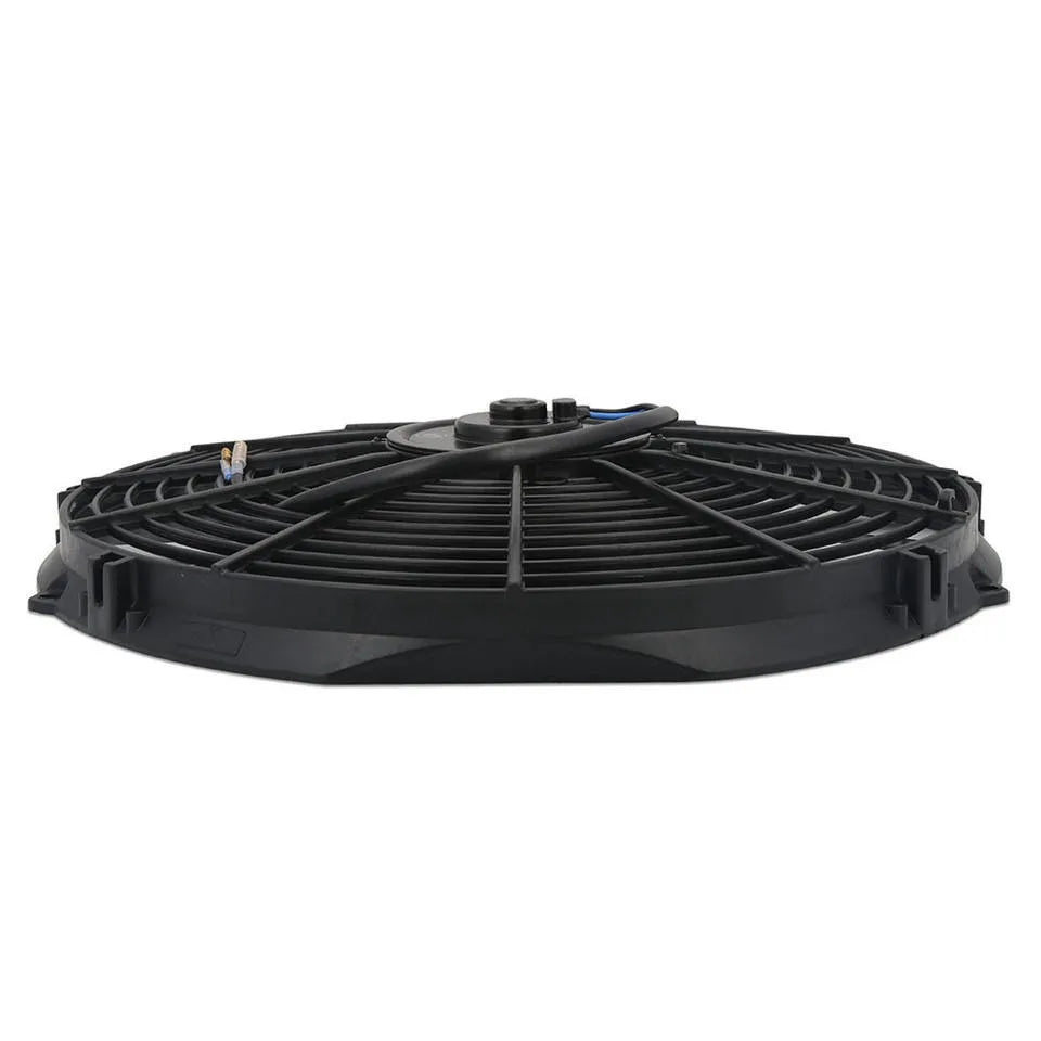 Universal 12V 14 inch Slim Reversible Electric Radiator Cooling Fan with Mounting Kit, 10 Blade