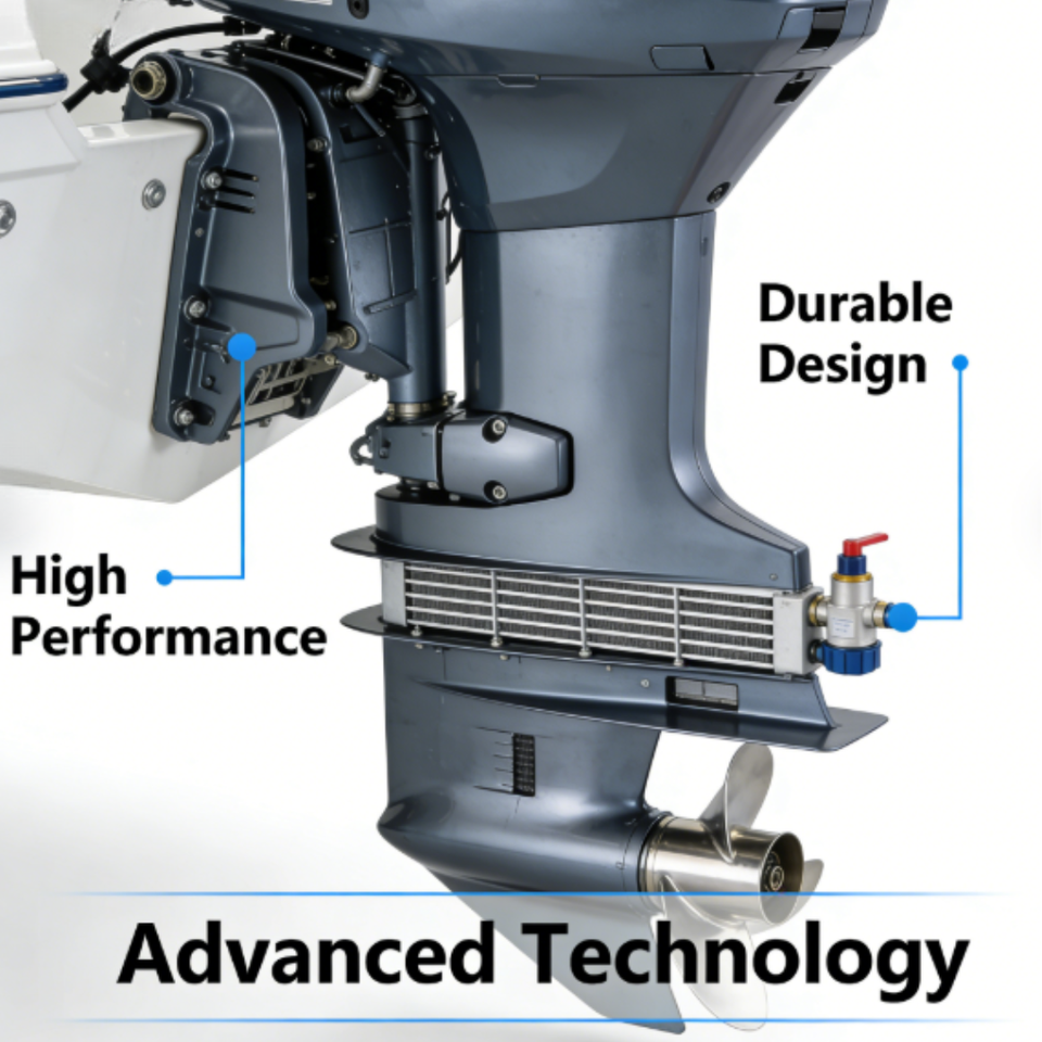 All-Purpose 60HP Outboard Motor | Ultimate Power for Yachts, Speedboats & Fishing | Unmatched Durability
