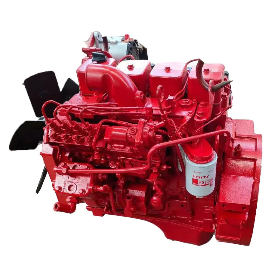 Original Used 3.9L Diesel Engine 4BT Marine Engine 130HP 4 Cylinder for Cummins