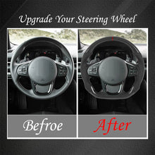 Load image into Gallery viewer, Toyota GR Supra 2019-2022 Carbon Fibre and Perforated Nappa Leather Steering Wheel