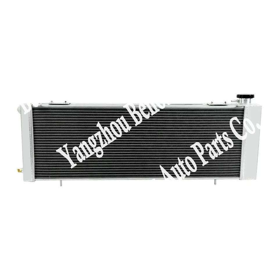 4 Rows Radiator and Shroud Fan for 1970-1975 Datsun 240Z 260Z 2.6L