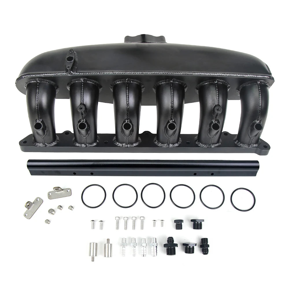 BMW 135i 335i 535i E82 E88 E90 E91 E92 E93 E60 E61 E89 Race Pattern Intake Manifold - Silver or Black
