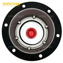 Load image into Gallery viewer, PERFECTRAIL 343-4009 Factory Trailer Parts 6 Hole Bolt-On Aluminum Wheel Hub Center Cap for Trailer Axles