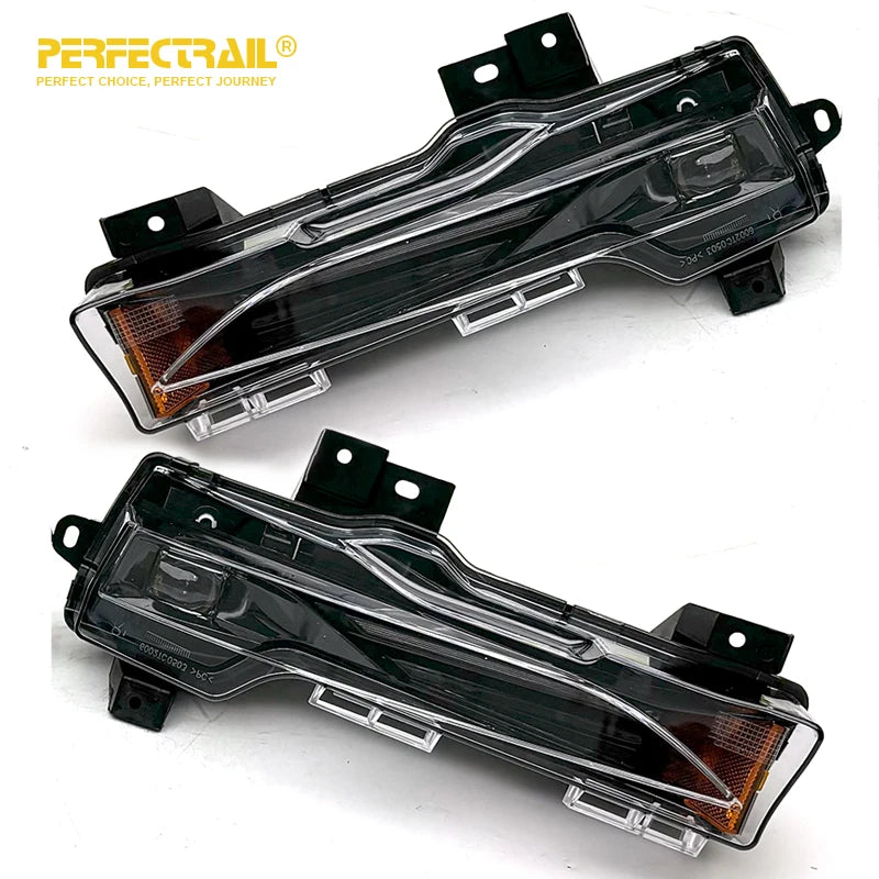 PERFECTRAIL 1077391-00-E 1077392-00-E Electric Car Auto Spare Parts Left Right LED Fog Lamp Light for Tesla Model 3