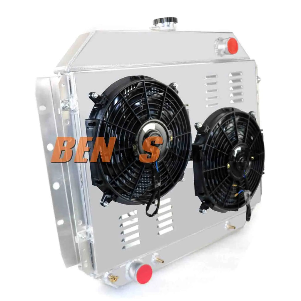 3 Row Radiator Fan Shroud FIT Ford Bronco F100 F150 F250 F350 1966-1979 1968