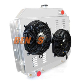 3 Row Radiator Fan Shroud FIT Ford Bronco F100 F150 F250 F350 1966-1979 1968