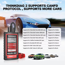 Load image into Gallery viewer, THINKCAR ThinkDiag 2 Professional Bluetooth OBD2 Scanner | CAN FD | All System Diagnostic Tool | ECU Coding |