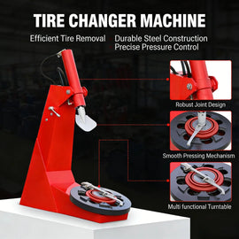 All-in-One Tire Service Machine, Fast Tire Installation & Removal, Durable, Suitable for Professional Workshops