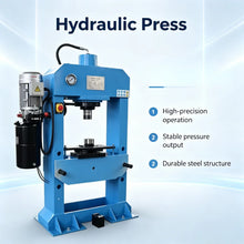 Load image into Gallery viewer, Reliable Adjustable Pressure Hydraulic Press, Great for Bearing Press-fitting Sheet Metal Bending with Easy Maintenance Design