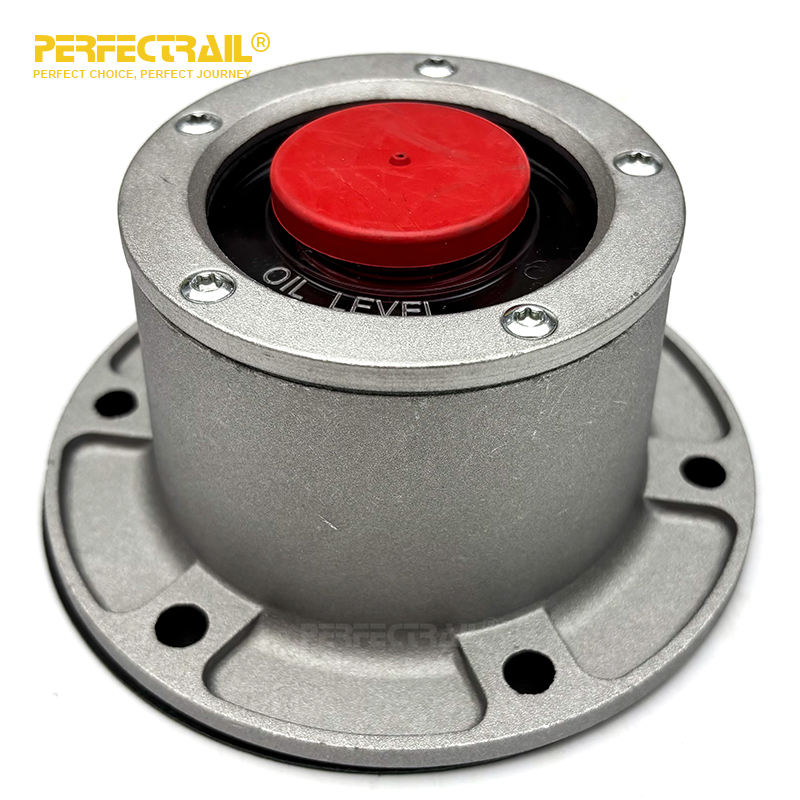 PERFECTRAIL 343-4024 Manufacturer Trailer Parts 6 Hole Aluminum Wheel Hub Center Cap for Freightliner for Volvo for Kenworth