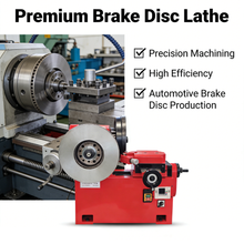Load image into Gallery viewer, Compact C45A Brake Disc Lathe Machine Space Saving High Precision for Small and Medium Repair Shops