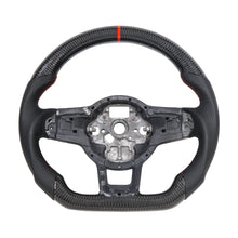 Load image into Gallery viewer, VW Golf GTI / Golf R / R-Line Mk7 / Mk7.5 2013-2020 Carbon Fibre and Leather Sport Steering Wheel