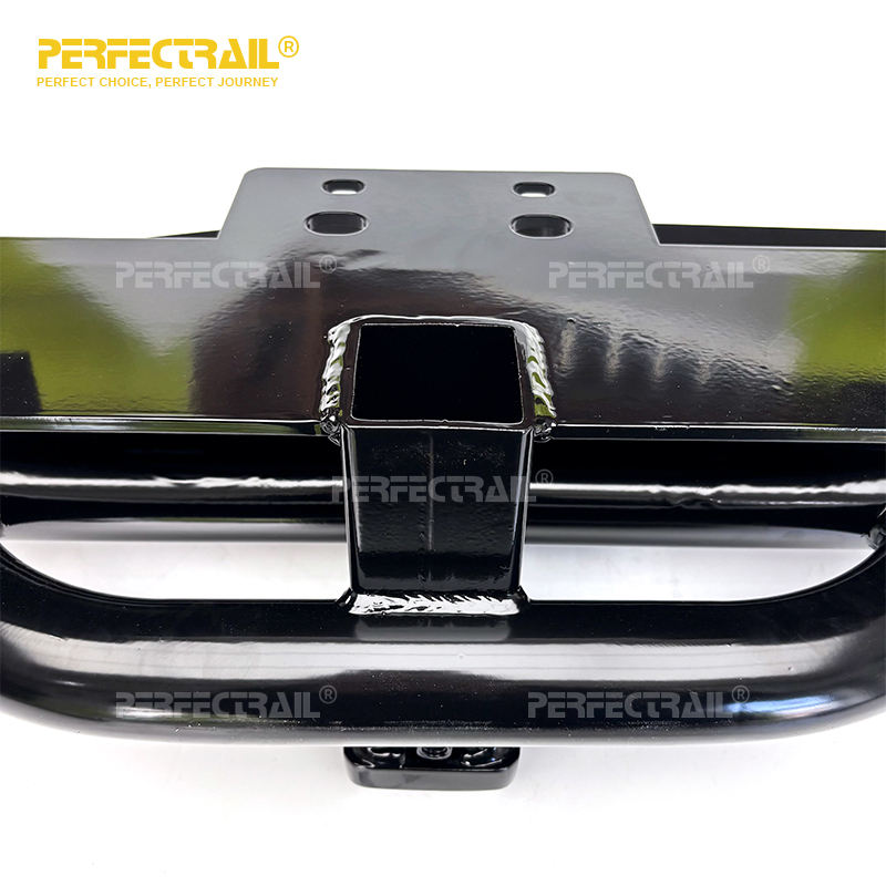 PERFECTRAIL 4x4 Offroad Auto Parts Rear Tow Bar Step Bumper for Land Rover Defender 90 110 200TDI 300TDI 1983-2016