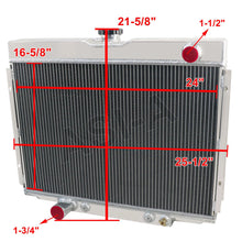 Load image into Gallery viewer, 3 Row Radiator for Ford Mustang Fairlane / Mercury Cougar XR7 V8 1967-1970