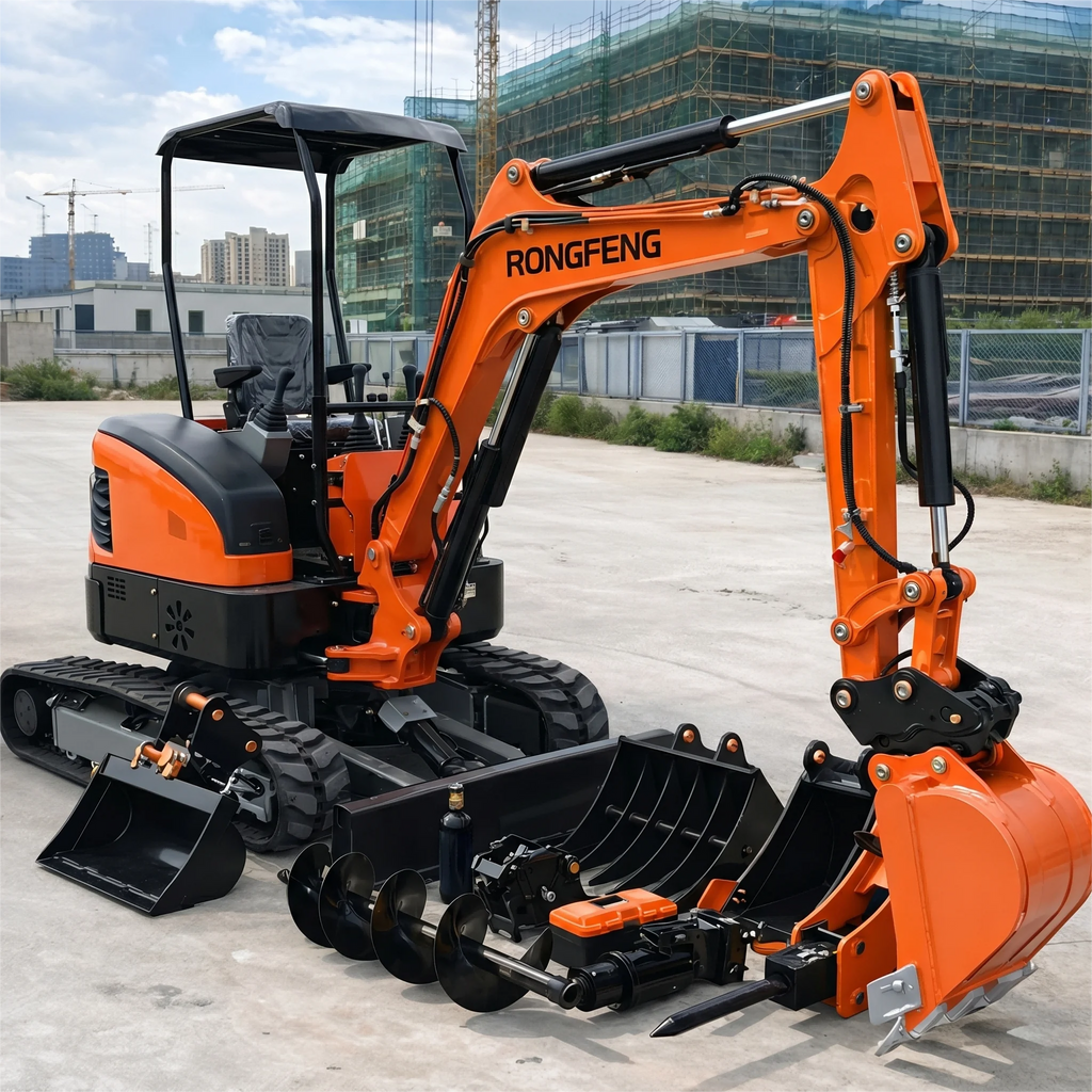 ANXING 2 Ton Farm Mini Digger