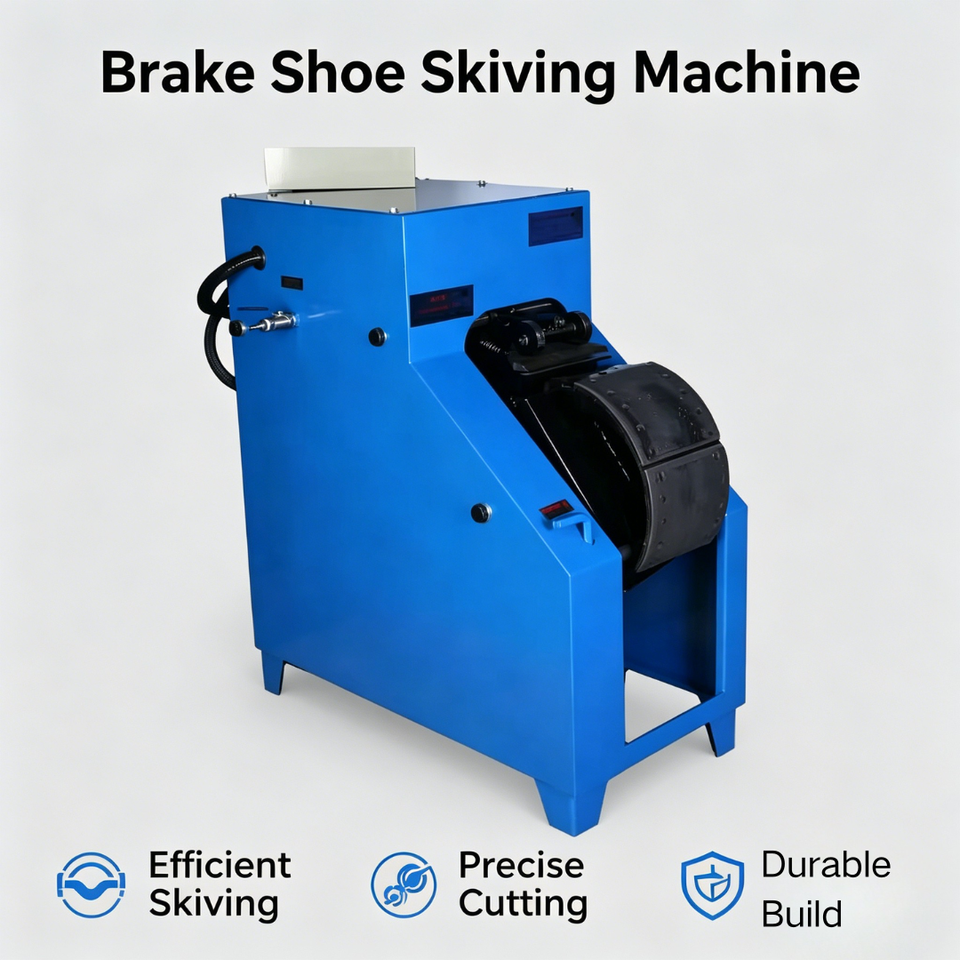 High-efficiency Brake Shoe Lining Scraping Machine, Easy Operation, Ideal for Truck,Brake Shoe Remanufacturing Workshops