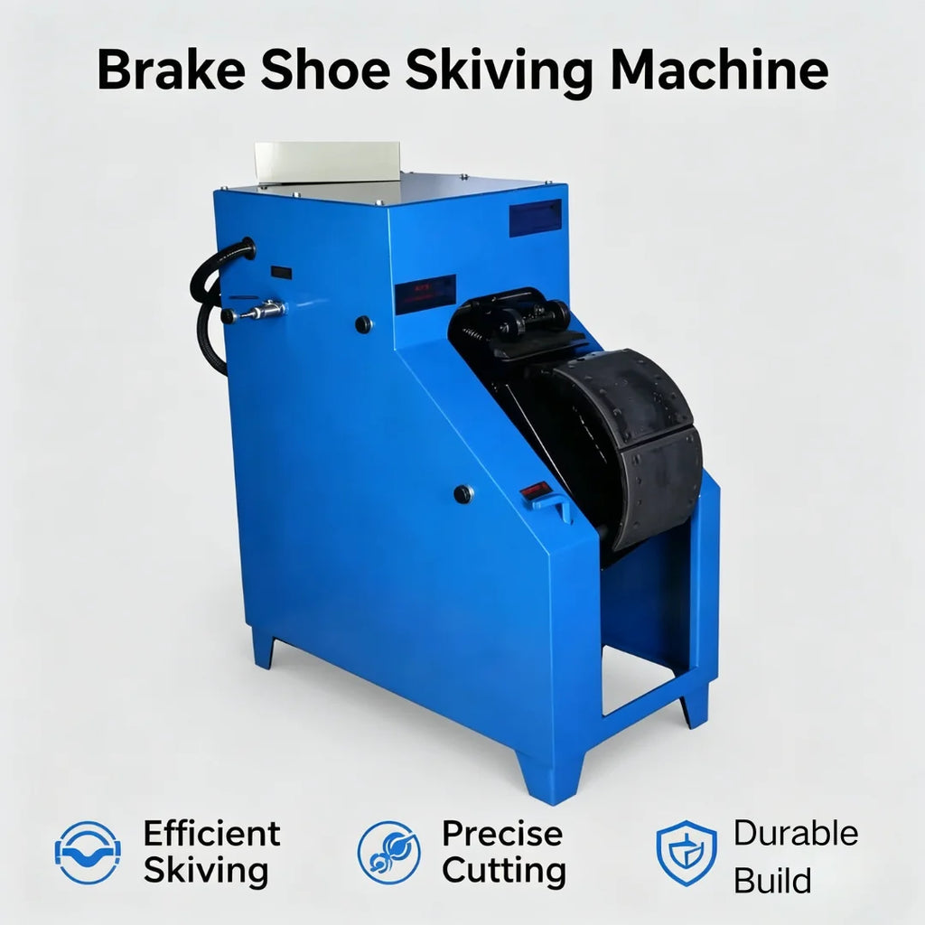 High-efficiency Brake Shoe Lining Scraping Machine, Easy Operation, Ideal for Truck,Brake Shoe Remanufacturing Workshops
