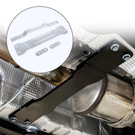 VW / Audi Mk7 / Mk8 GTI / Seat Leon 5F FWD MQB Evo Driveshaft Tunnel Brace - Silver