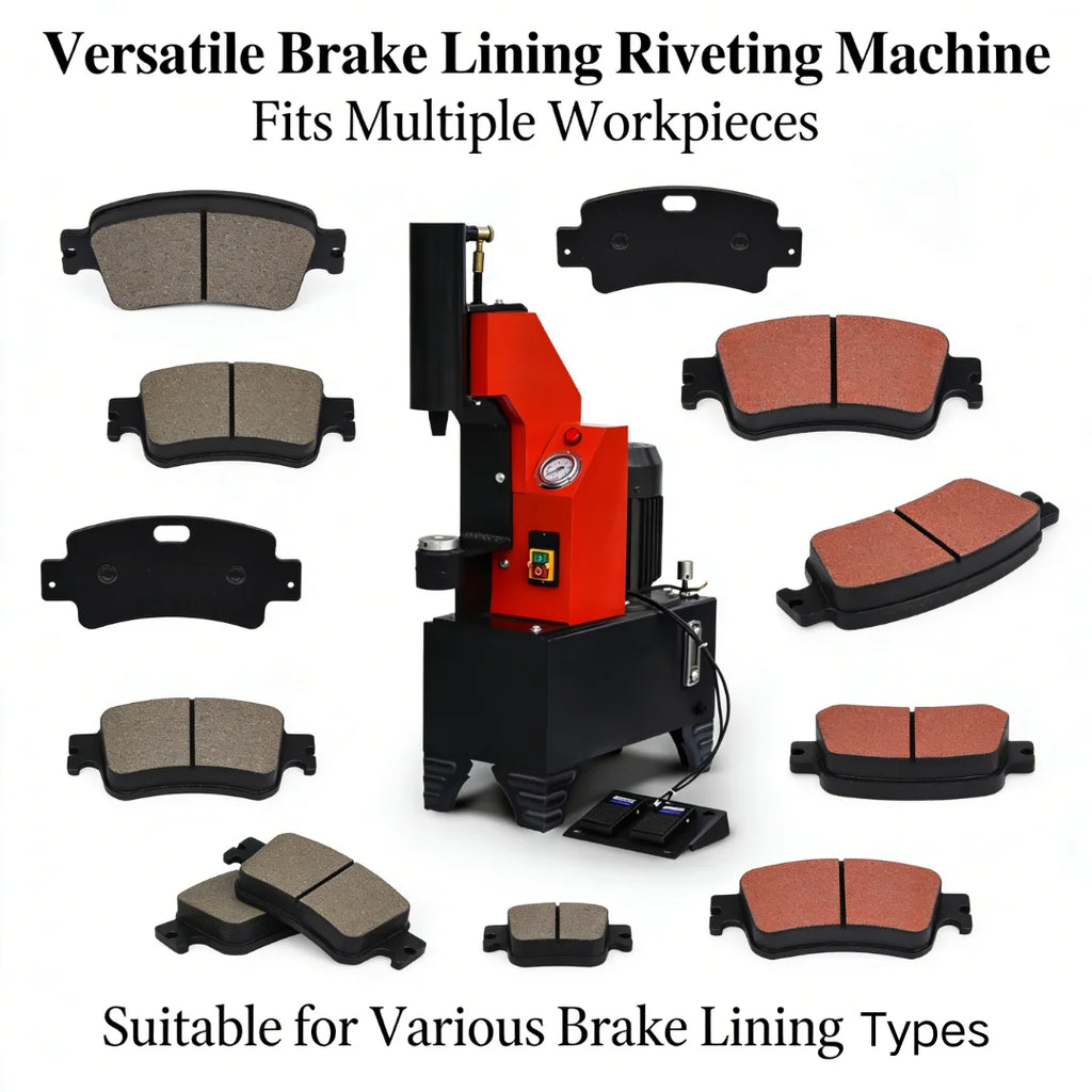 Electric Brake Lining Riveting Machine Precise Control Consistent Riveting for Automotive Aftermarket Customizable