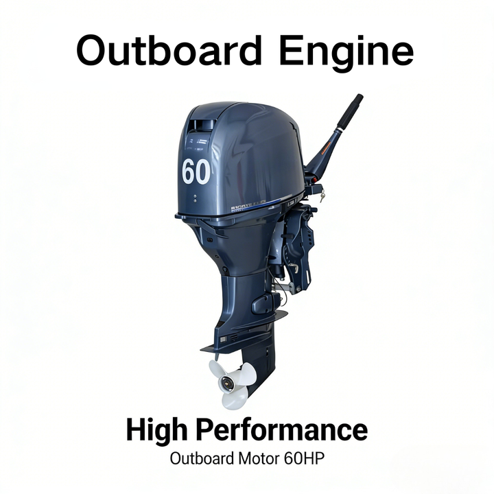 Cost-Effective 60HP 4-Stroke Outboard Engine | Versatile Power for Yachts, Dinghies & Fishing Boats | Reliable Performance