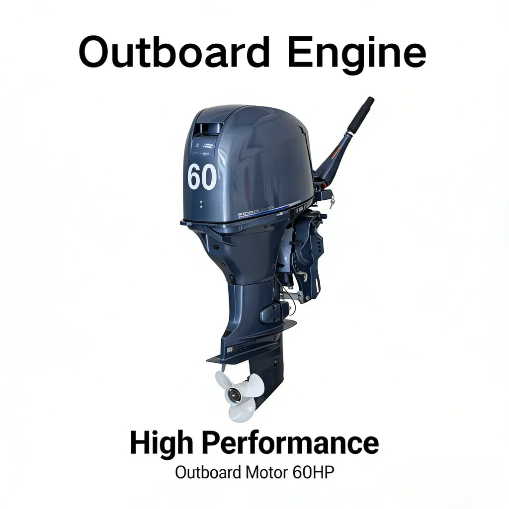 Cost-Effective 60HP 4-Stroke Outboard Engine | Versatile Power for Yachts, Dinghies & Fishing Boats | Reliable Performance