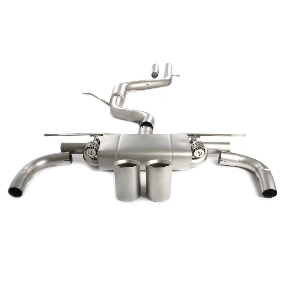 VW Golf R / Golf GTI MK8 SUS304 Stainless Steel 1.5 mm Catback Exhaust System