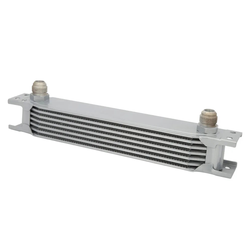 Universal 7 Row 10AN British Style Oil Cooler Core 13 x 3.15 x 2 Inch - Aluminium