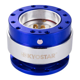 Universal Aluminium Steering Wheel Quick Release Control Hub, Black / Purple / Red / Blue