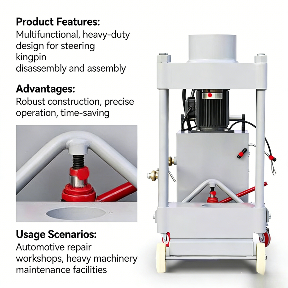 Reliable Vertical Shaft Disassembly Machine, High Pressure Output for All Kinds of Heavy Vehicles