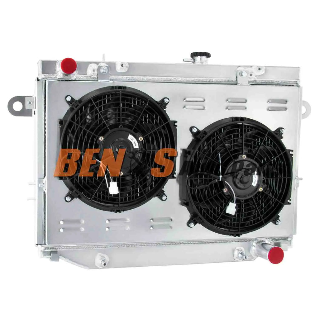 4 Row Radiator Shroud Fan for 1998-2007 2005 Toyota Landcruiser/Lexus LX470 4.7L