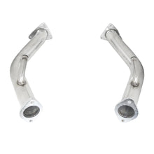 Load image into Gallery viewer, Nissan 370Z Z34 / Infiniti G37 V36 2009-2016 VQ37VHR 3.7L V6 Polished Stainless Steel Lower Downpipe Set