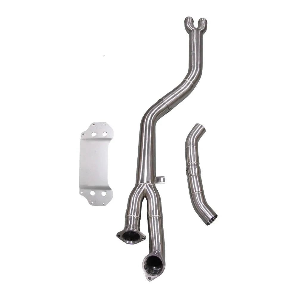 BMW M2 G87 Equal Length Resonated Stainless Steel Midpipe
