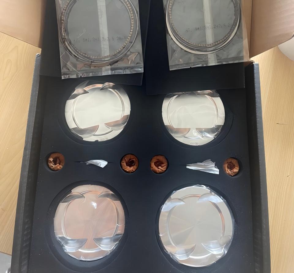 Forged Piston Kit — Honda K24A 87.00mm Bore | 4032 Aluminum, High-Boost/High-RPM (Accord 02–08, CR-V 02–06, Odyssey 03–08)