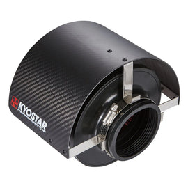 Universal Carbon Fibre Cone Air Filter Heat Shield Cover for 2.25-3 inch Filters