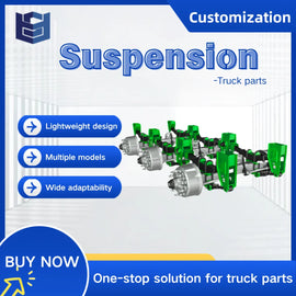 Light Commercial Vehicle Air Suspension Kit European Certified for 3.5T-9T Cargo Truck Modification
