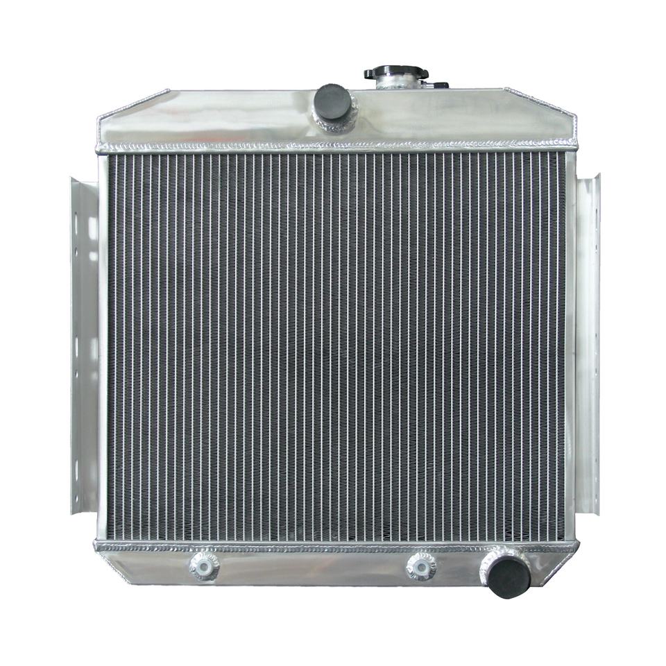 Aluminum Radiator for Chevrolet Bel Air 6Cylinder 1955 1956 Water tank