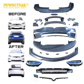 PERFECTRAIL Auto Parts Accessories Old to New Conversion Body Kit for Tesla Model X 2016-2021 Upgrade to Model X 2022