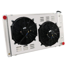 Load image into Gallery viewer, 4 Row Radiator Shroud Fan Assembly for Chevy C10 Camaro Monte Carlo 1970-1987