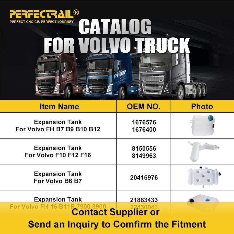PERFECTRAIL Heavy Duty Truck Spare Parts for Volvo FH FH12 FH16 FM FMX FL FE VNL VHD VNM European Trucks