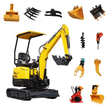Load image into Gallery viewer, ANXING 3.5 Ton Kubota Engine Mini Excavator