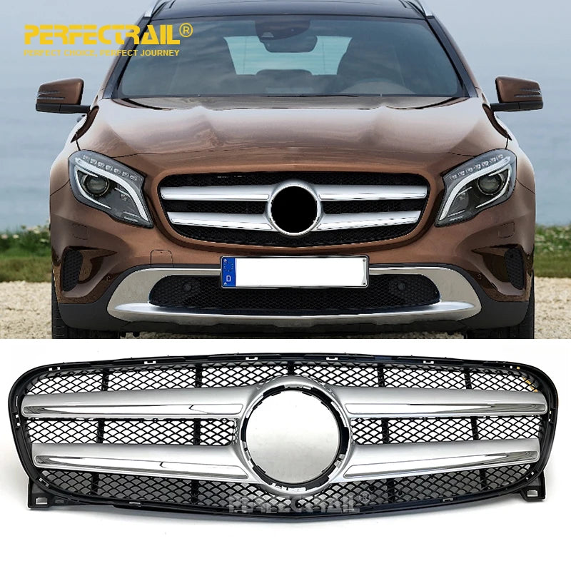 PERFECTRAIL A1568801200 Factory Auto Car Body Parts Centre Front Grille for Mercedes Benz GLA W156