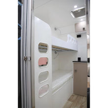 Load image into Gallery viewer, Europe Double Axle Camping Travel Trailers Caravan Luxury Australia Standard Rv Caravan Trailer for Sale