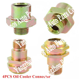 Transmission Oil Cooler Connector for Aluminum Radiator - 5/8-18UNF
