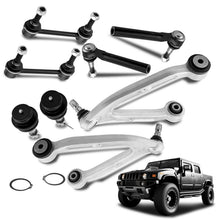 Load image into Gallery viewer, Hummer H3 Front Suspension Kit Control Arm / Ball Joint / Sway Bar Link / Tie Rod 8pcs 2006-2010