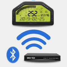 Load image into Gallery viewer, Universal 12V Digital LCD Race Dash Display with Waterproof Screen and Gauge Sensor Kit