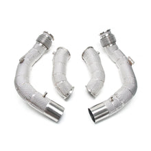 Load image into Gallery viewer, Racing Exhaust Downpipe Test Pipe for BMW F90 M5 and F92 M8 2019+ - 304 Stainless Steel with Insulation
