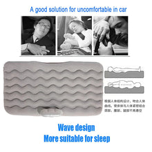 Load image into Gallery viewer, Universal Car Air Inflatable Travel Mattress Back Seat Bed with Pillow Grey-2