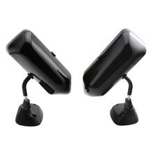 Load image into Gallery viewer, Universal F1 Style Racing Side Mirrors with Tinted Glass - Gloss Black ABS, Pair