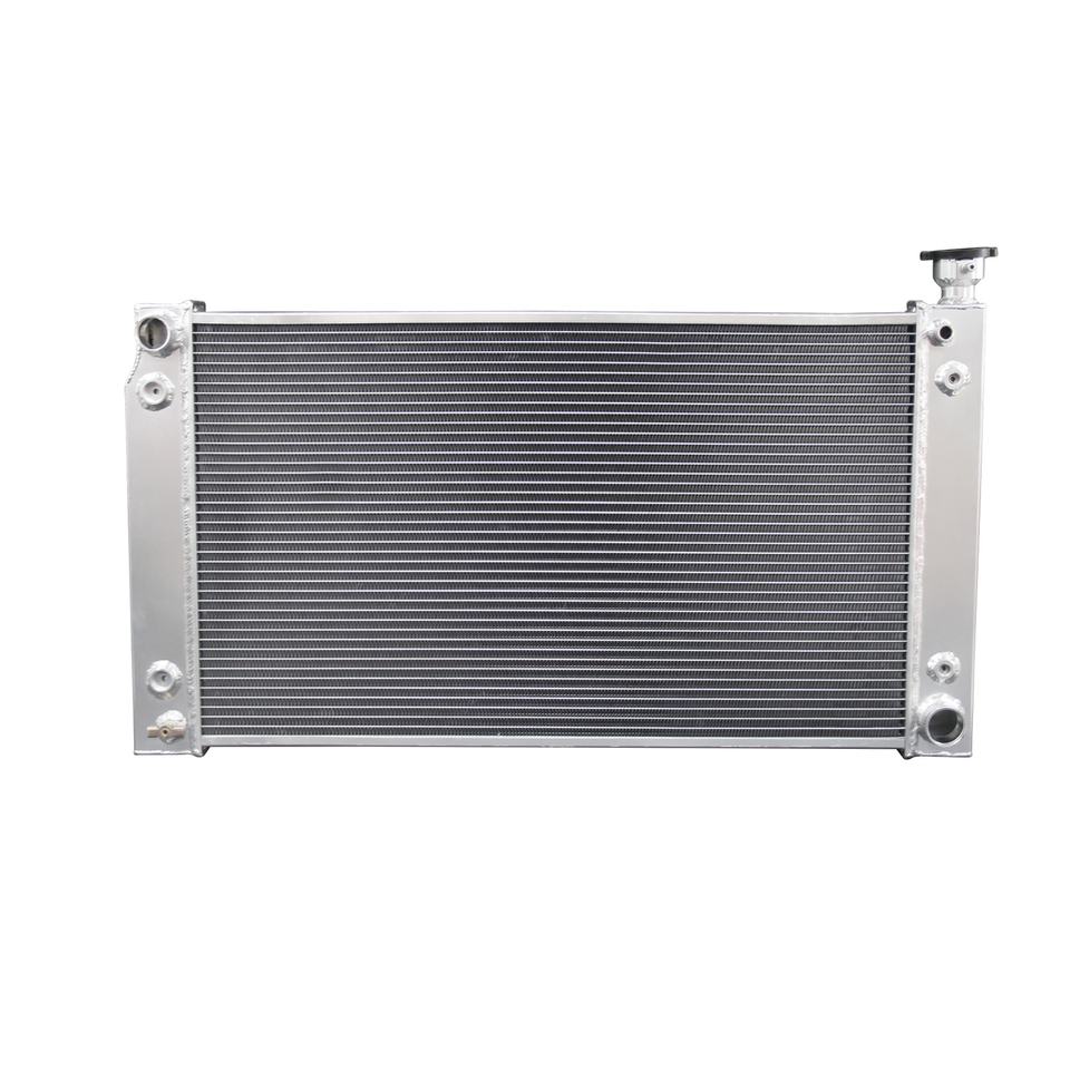 Aluminum Radiator for Chevrolet / GMC C1500 C2500 K1500 K2500 V6 V8 4.3L 5.0L 5.3L 5.7L 1996-1999 Water tank - Auto Parts