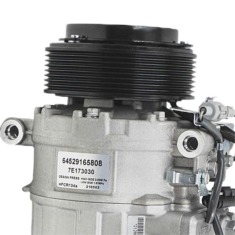 64529165808 64509196890 4471601230 Electric Auto Air Conditioning Compressor 12V 8PK  for BMW 5 7 Series